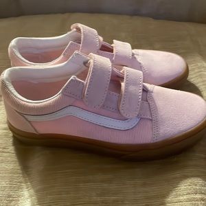 Light pink vans size 3 children